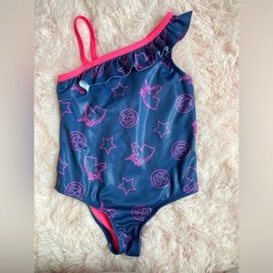 24 month baby girl one piece unicorn  swimsuit